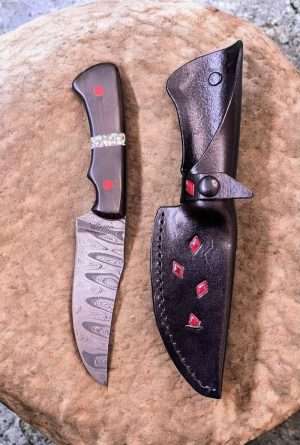 Everyday Carry Knife EDC21 Turquoise inlay