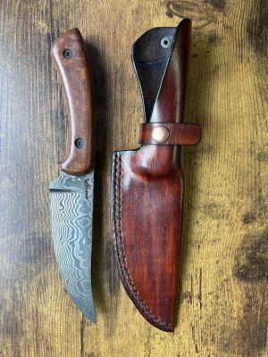 Damascus Hunting Knife HK06